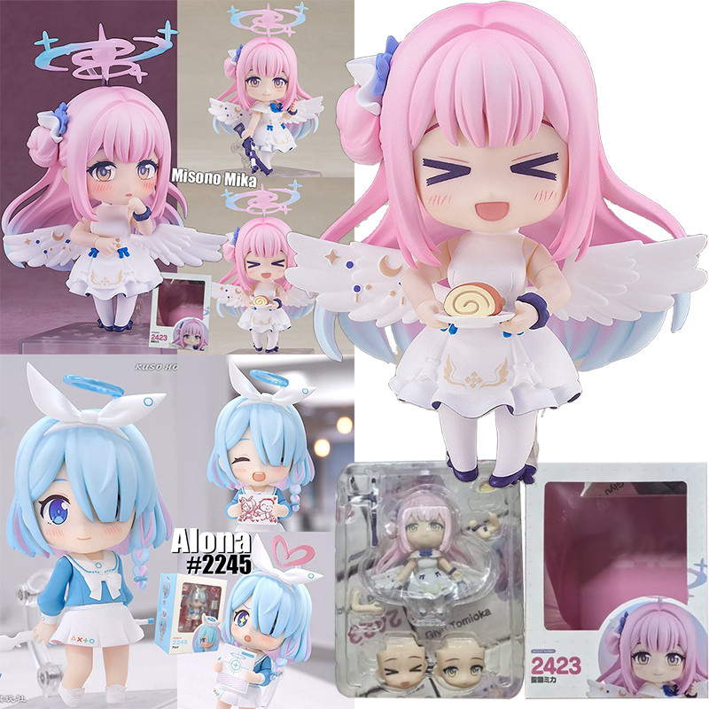 Nendoroid Blue Archive Misono Mika Action Figure Arona XY 2243 2245 Alona ข้อต่อที่สามารถเคลื่อนย้ายอะนิเมะคอลเลกชันของเล่นของขวัญ