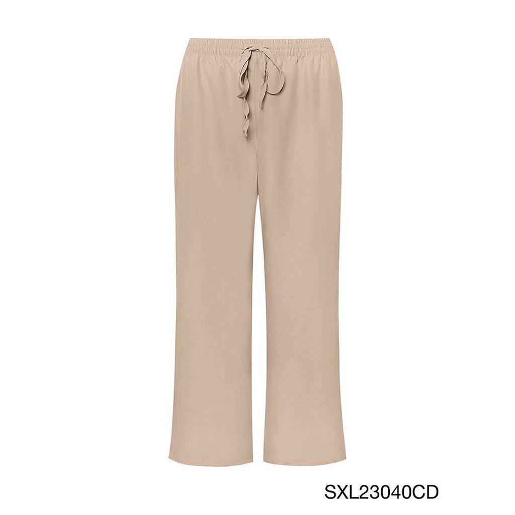 [Online Exclusive] SABINA FASHION X SABINA กางเกงขายาว รหัส SXL23040CD สีเนื้อ