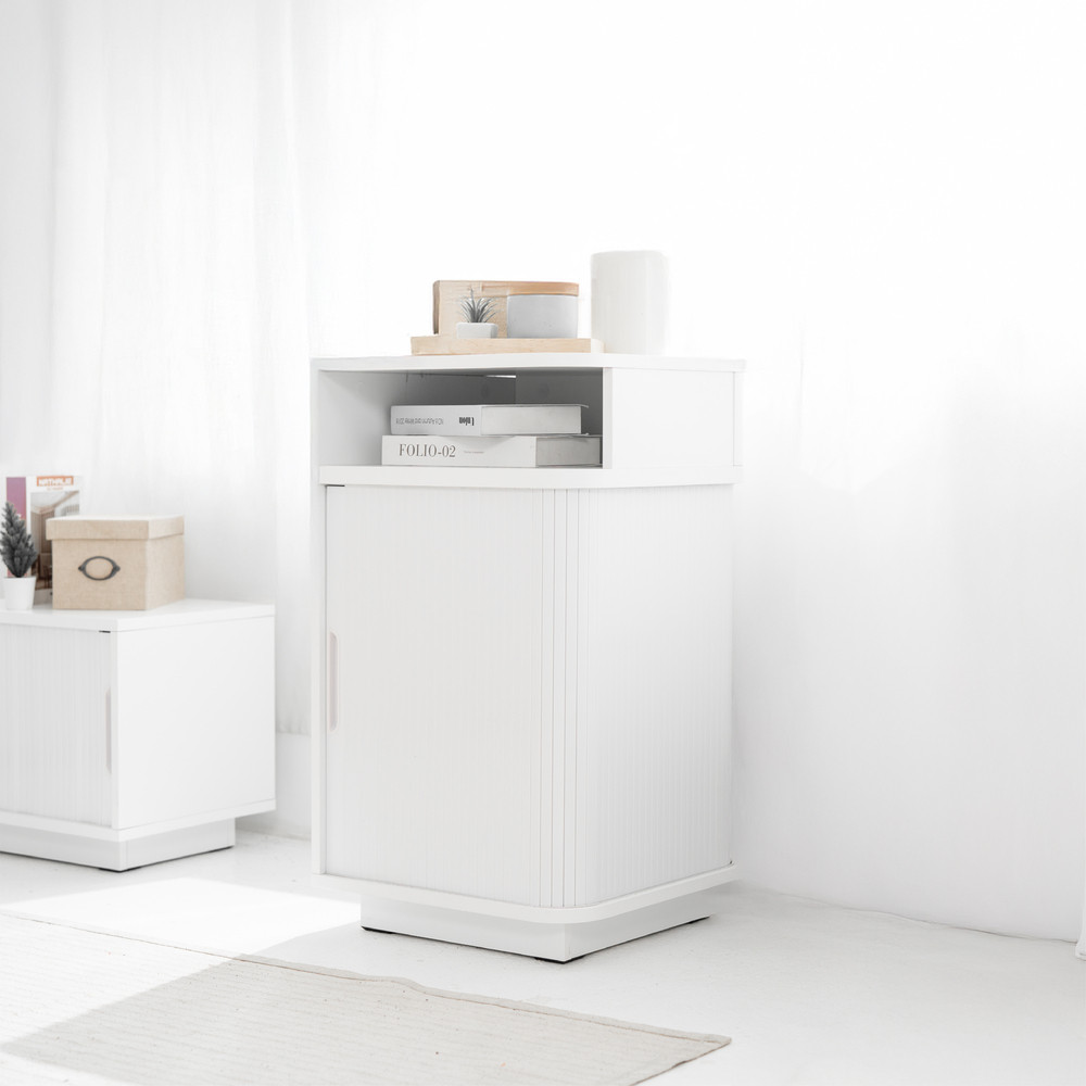 Koncept Furniture ตู้เก็บของ KC-PLAY รุ่น JUNI/C45 สีขาว (45x45x81 ซม.) แบรนด์ KONCEPT FURNITURE