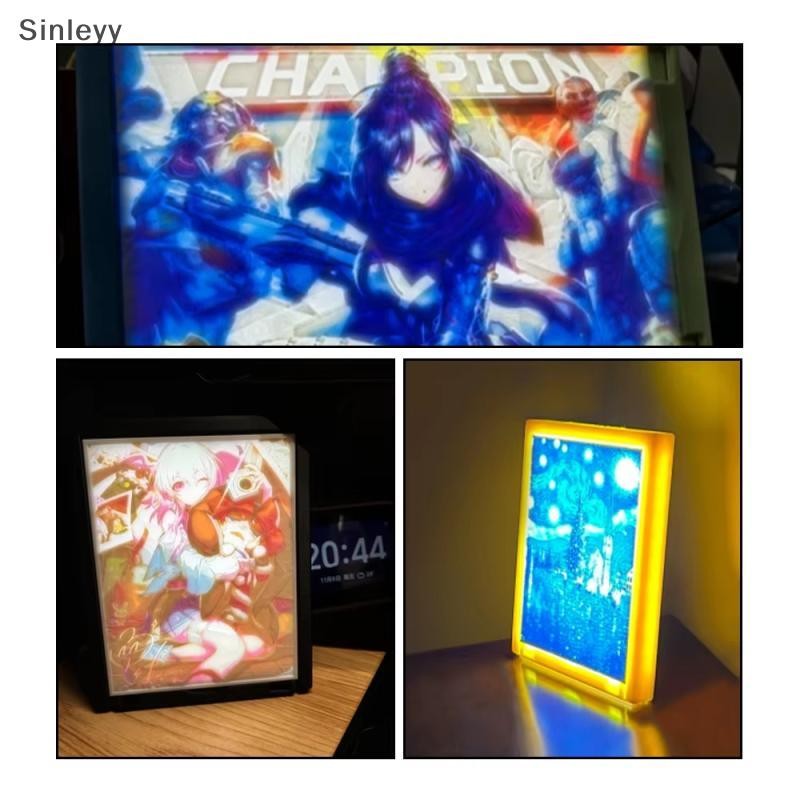 NLE 1 ชุด PLA Basic Lithophane Bundle 3D พิมพ์ Lithophane Photo สําหรับ Bambu Lab Lithophane แผง LED CMYK พิมพ์ LED Blambu Backlight Board N