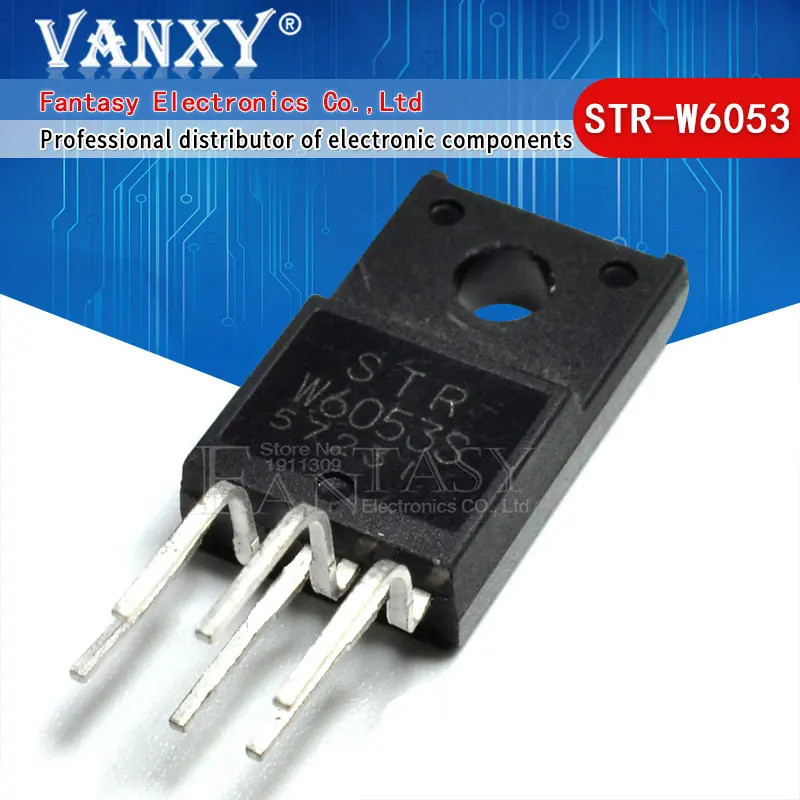 5 ชิ้น STR-W6053N STR-W6053 STR-W6053S TO220F-6 W6253 W6053S STR-W6052S STR-W6052S W6554 W6556 W675 