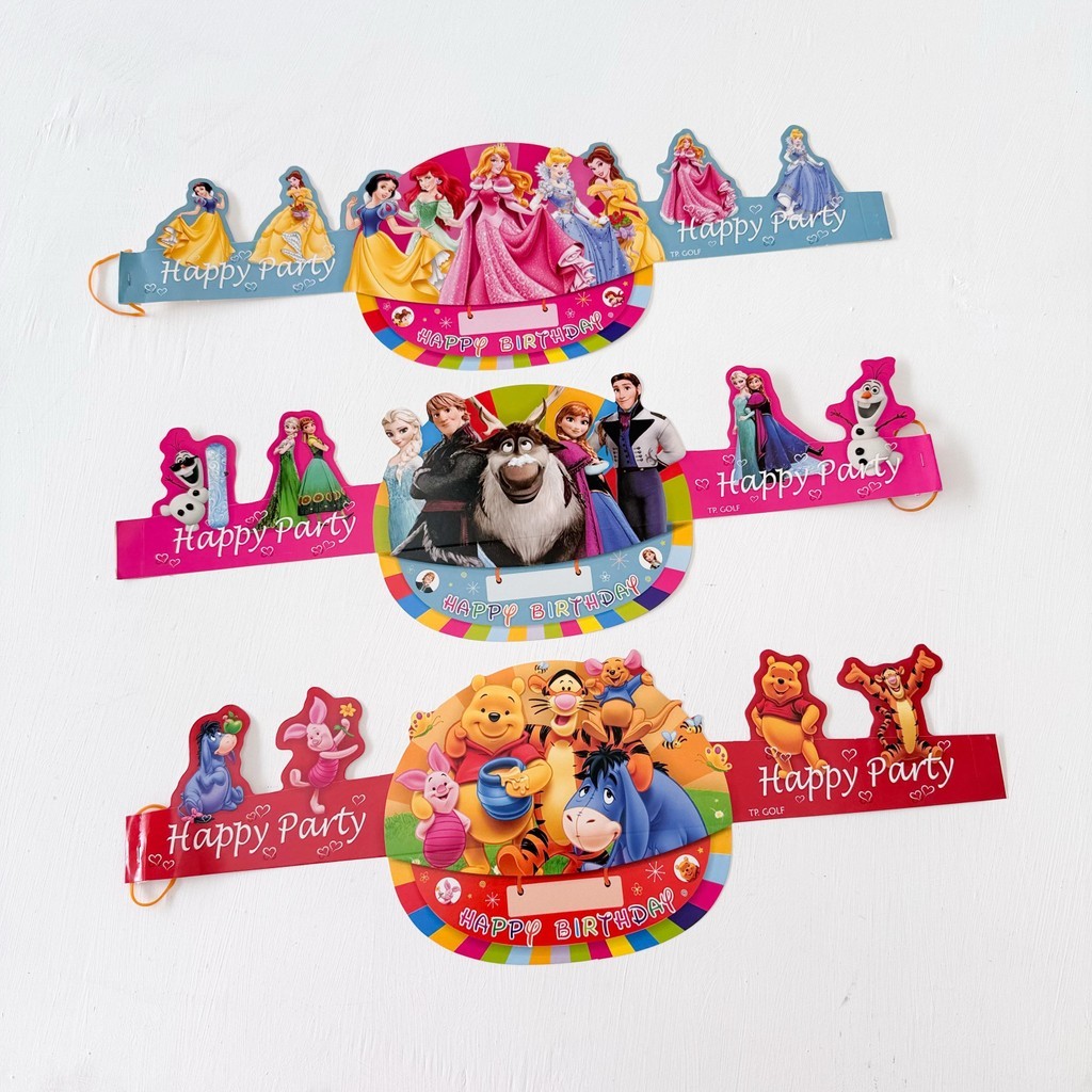 CHILDRENS BIRTHDAY PARTY PAPER HAT / CHILDRENS BIRTHDAY PARTY PAPER CROWN