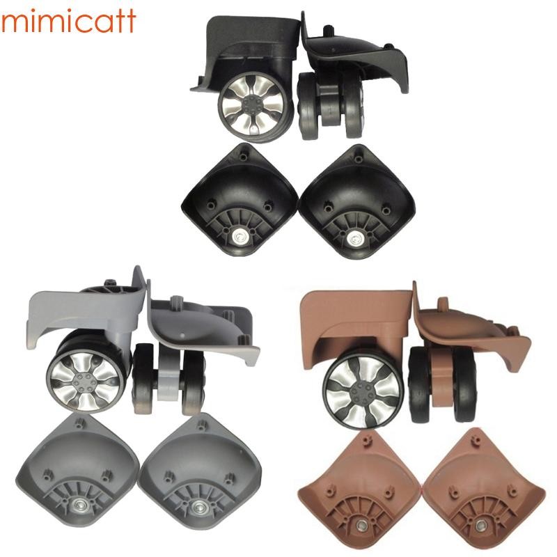 Mim 1 คู่ A78 กระเป๋าเดินทางกระเป๋าเดินทางอะไหล่ Universal 360 องศาล้อหมุนอุปกรณ์ซ่อมรถเข็น Wh