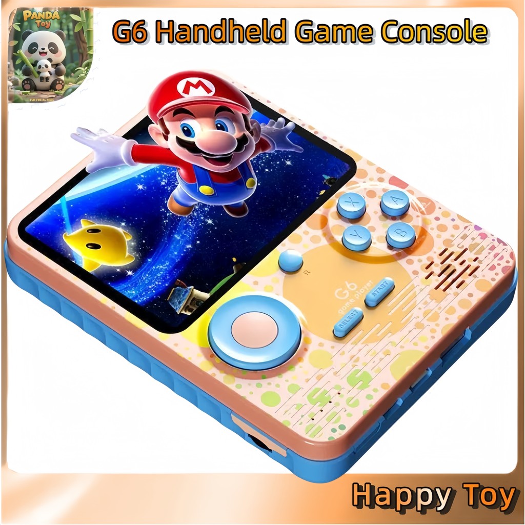 เกมกด เกมส์บอย เครื่องเล่นเกม G6  เล่น666เกม📺 Game player Retro Mini Handheld Game Console
