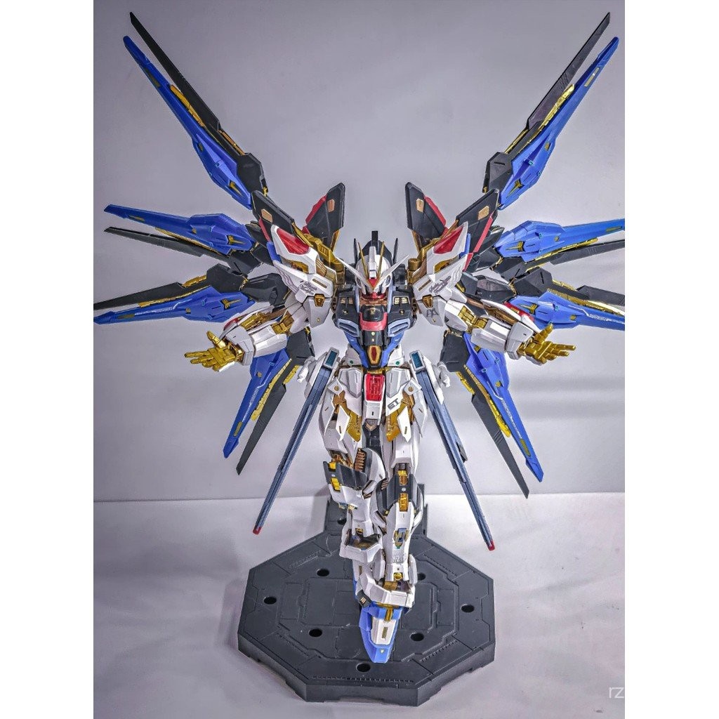 A Changlong 7701 Gundam MGEX Strike Freedom 1/100 ในประเทศประกอบ Movable Mecha ของเล่นคอลเลกชัน 6.16