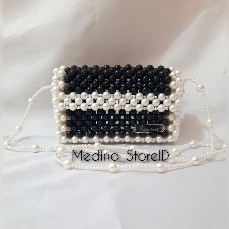 ANGGRAEINI LEXA BAG / PEARL BEAD BAG / PEARL BAG / WOMENS BAG / HANDMADE BAG / BEADS BAG