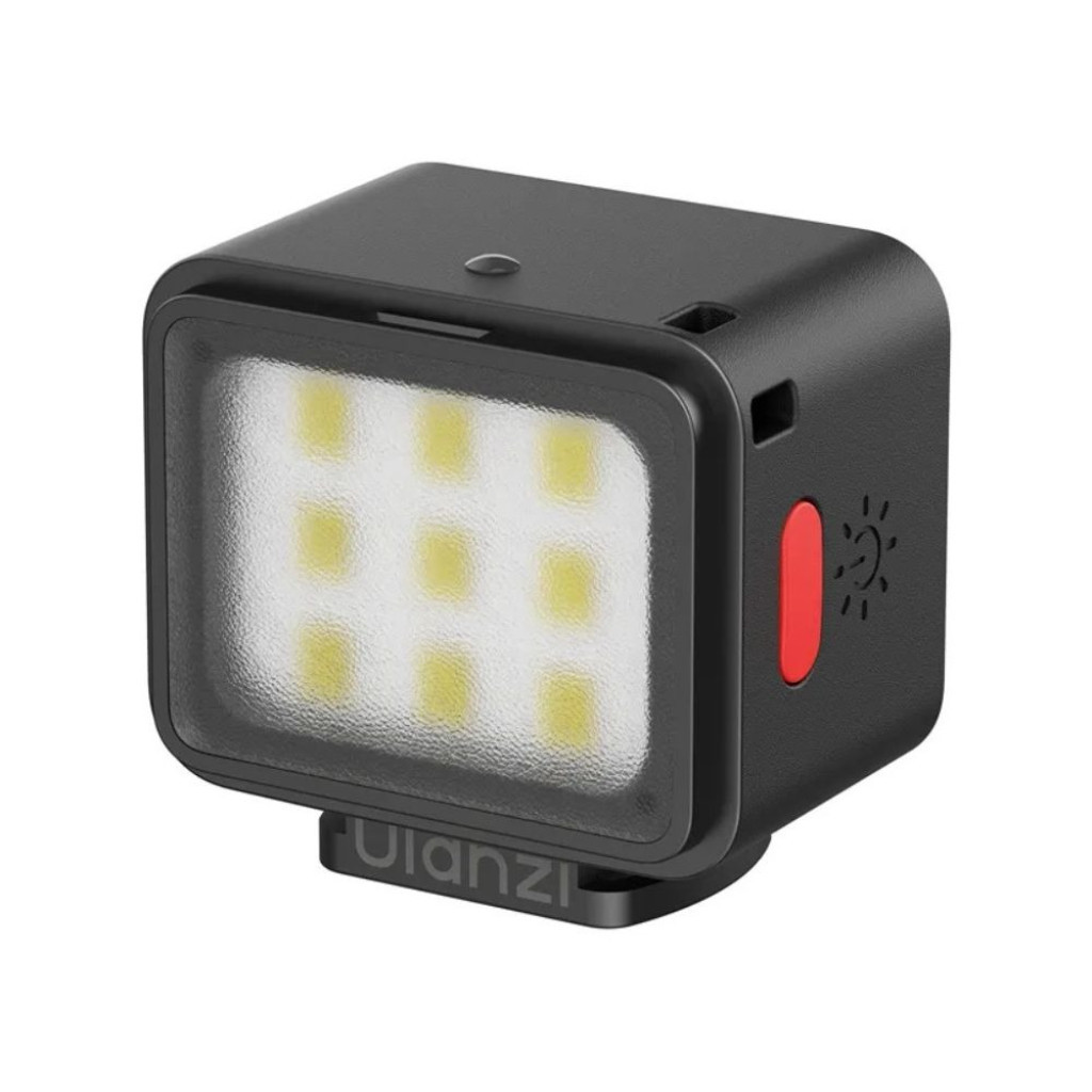 Ulanzi DG01 Cube Light ไฟ LED ขนาดพกพา ปรับแสงได้ แบตในตัว น้ำหนัก 22g พร้อม Diffuser ให้แสงนุ่มนวล