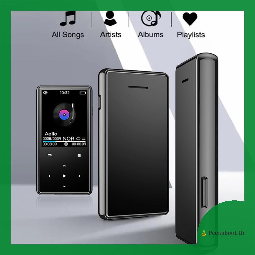 [Peekaboo1.th] 8/16/32gb MP3 MP4 Player 1.8 in Screen Music Player Bluetooth-Compatible5.0