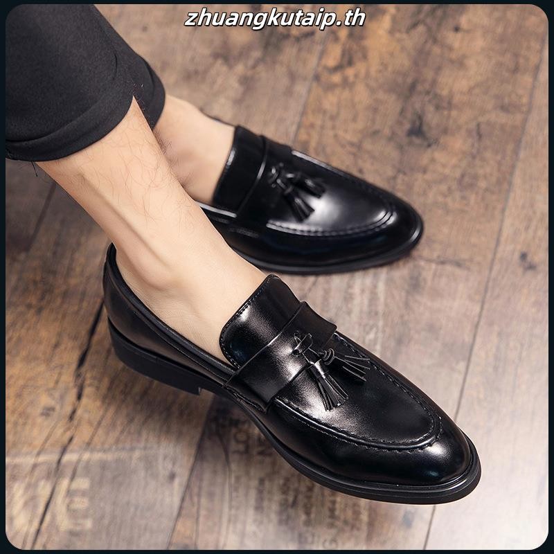 Hush Puppies รองเท้าหนัง ขนาดใหญ่ สําหรับผู้ชาย ไซซ์ 45 46 47 48