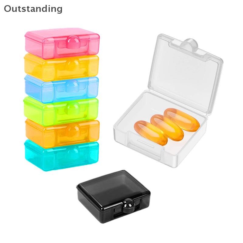 ที่โดดเด่น Mini Organizer กรณีกล่องยาแท็บเล็ต Pill Case Travel Drug Dispenser คอนเทนเนอร์กล่องยา Dispensing กล่องใหม่