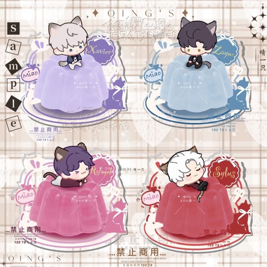 Love and DeepSpace Rafayel Sylus Xavier แผ่นอะคริลิก