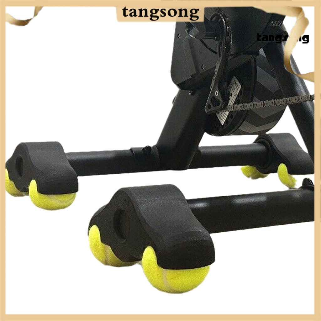 [ซังซอง.]2/4 ชิ้นจักรยานขี่จักรยานในร่มสําหรับ Wahoo Kickr Core Home Gym ฟิตเนสจักรยานเทนนิส Ball Sh