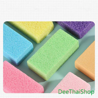 DeeThai โฟมขัดส้นเท้า ทำเล็บเท้า โฟมขัดเท้า ขัดผิว ผลัดเซลล์ผิวที่ตายแล้ว Pedicure tools