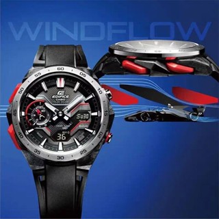 Edifice ECBP-1A นาฬิกาสปอร์ตสีดําสีแดง Honda Type-R ECB-2200…