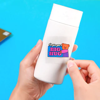 WiggleWiggle Waterproof Sticker / สติ๊กเกอร์กันน้ำ 6ดวง/แผ่น