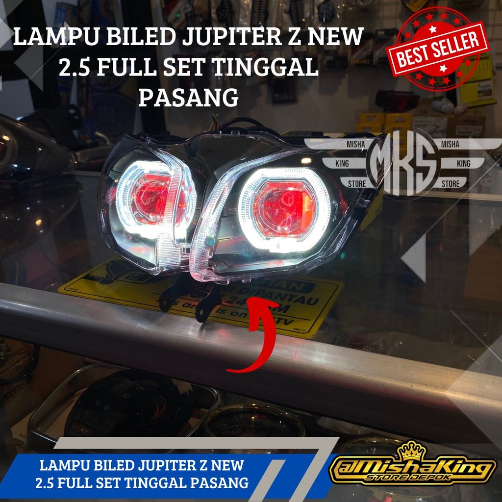 Jupiter Z NEW 2.5 BILED LIGHTS FULL SET JUST INSTALL 2010