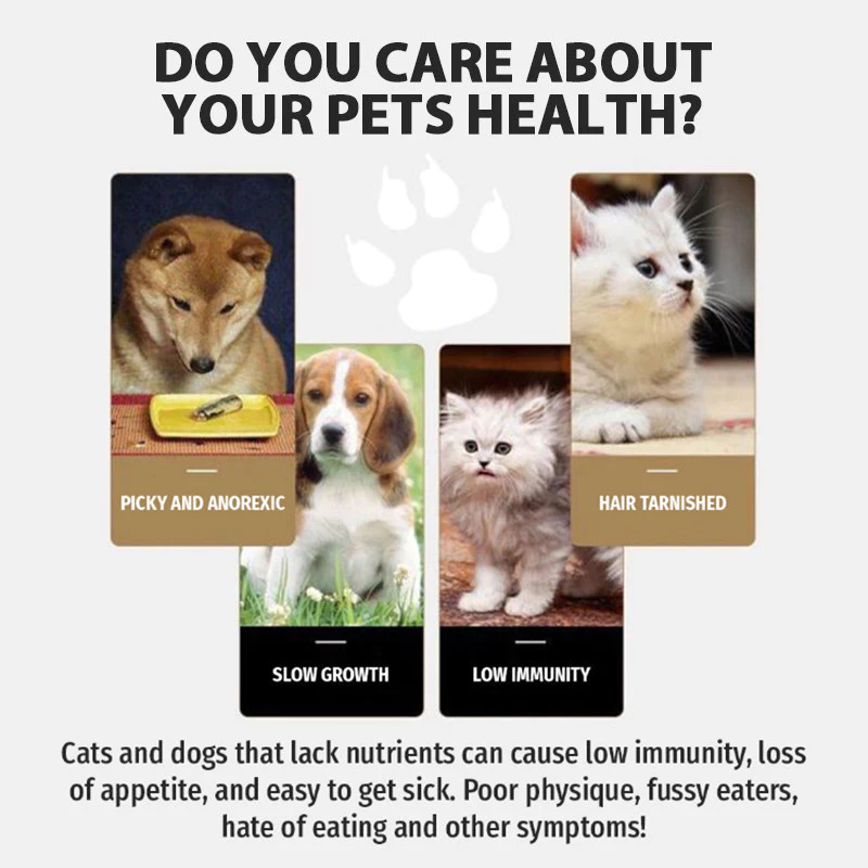 FOLOPETS Appetite Boosters เพิ่มความอยากอาหาร เสริมภูมิสัตว์เลี้ยง thumbnail 3