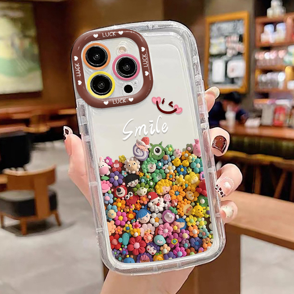 เคสทรศัพท์ For iPhone 16 15 11 14 12 13 Pro Max 11Pro 16promax 13Pro XR X XS Max 6 7 8 Plus 14Plus 15Plus colorful case