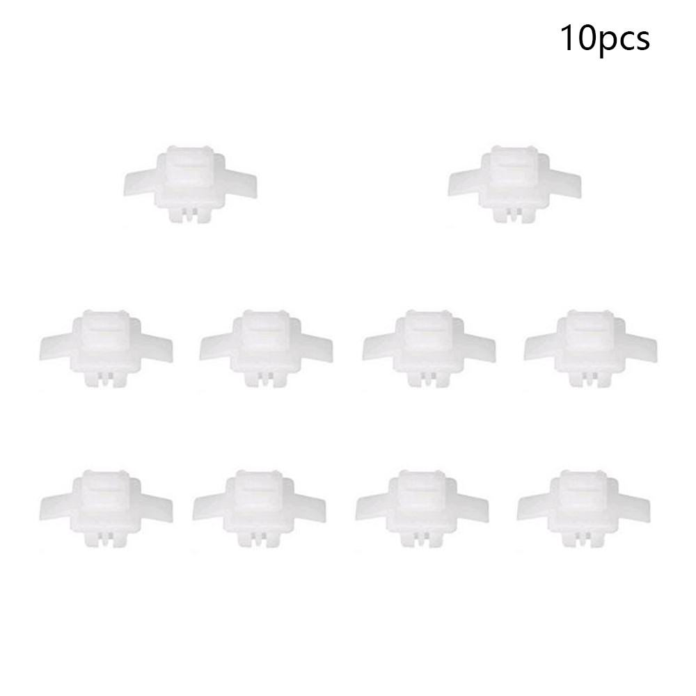 10 ชิ้น 91513SMGE11 ล้อ Arch Trim คลิปรอบทิศทาง Garnish Fastener คลิปสําหรับฮอนด้า