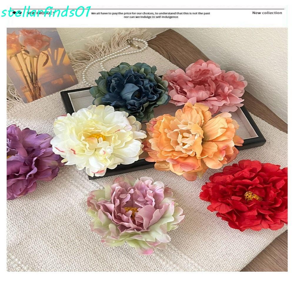 เป็นตัวเอกกิ๊บดอกไม้,อุปกรณ์ผมไล่ระดับสีสีผ้า,วินเทจสไตล์จีนดอกไม้ประดิษฐ์ ใบเรียกเก็บเงินเป็ด คลิปสไตล์ที่เดินทางมาพักผ่อน