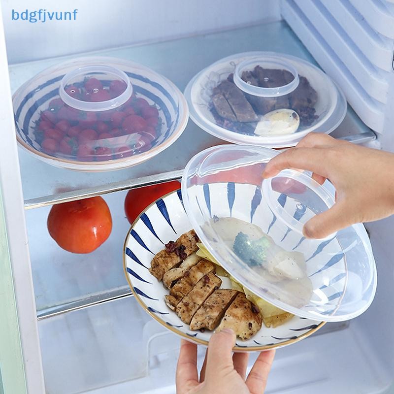 Bdgf ไมโครเวฟ Splatter ฝาครอบฝาปิด Steam Vent Fresh Keeping ห้องครัว Stackable ปิดผนึกดิสก์ฝาครอบ Universal จานชาม TH