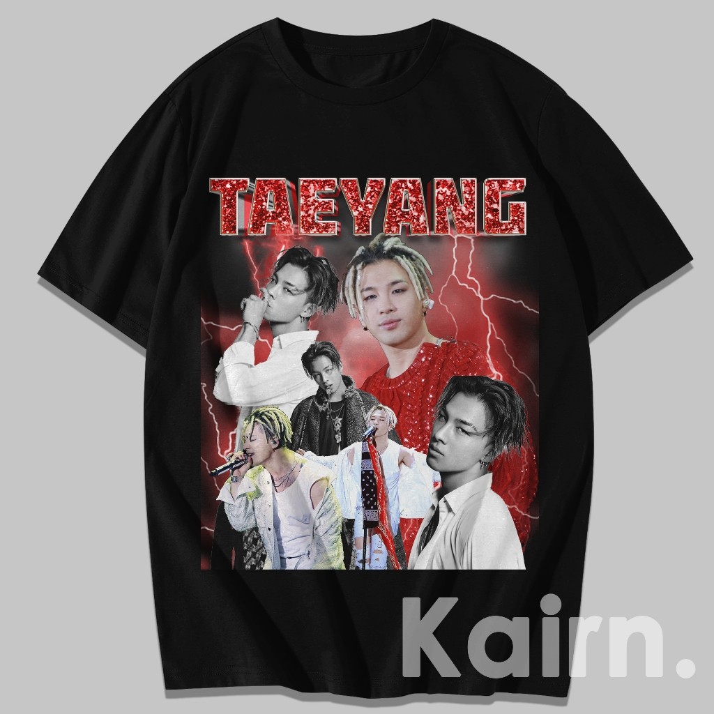 Kairon - Taeyang / Bigbang / Fansmerch / เสื้อยืดคอนเสิร์ต