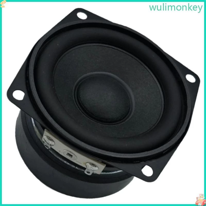 WU โค้งขอบยาง 2 5 นิ้ว 25W แม่เหล็กภายนอกลําโพง 20Core Voice Coils Sound Part