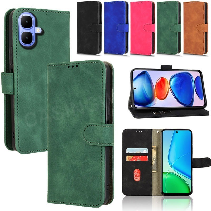 เคสโทรศัพท์สําหรับ Infinix Smart 10 Plus Smart 20 8 9 10Plus Smart8Pro 4G 2025 Flip หนังเคสโทรศัพท์ Stand Holder Card กระเป๋าสตางค์ปลอกกันกระแทกฝาหลัง