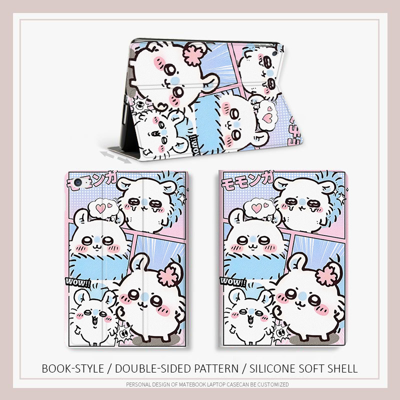 Momonga Chikawa case iPad air7 air4/5/6 10.2 gen7/8/9 mini4/5/6/7 8 case iPad new pro11 pro12.9 pro13 gen10 gen11 A16 air 11 case