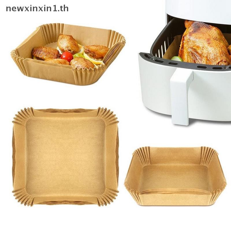 *NT* กระดาษทอดอากาศในครัว Bake กระดาษดูดซับน้ํามัน Air Fryer Accesories Disposabl {T}