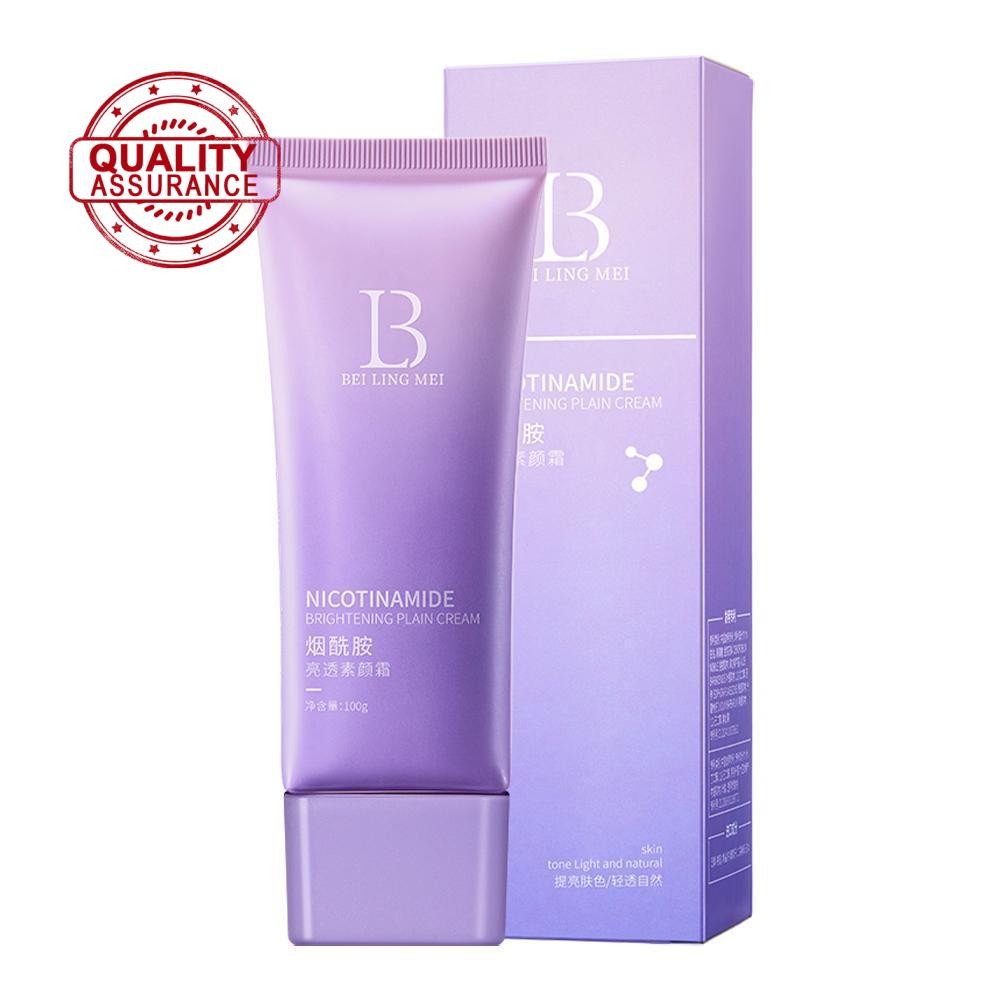 Niacinamide Brightening ครีมผักโปร่งแสง Brightening Light แต่งหน้า Lazy Natural T9k4