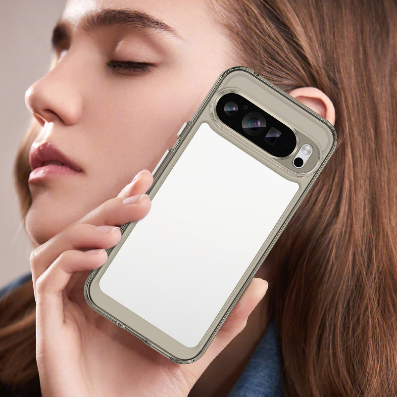 เคสโทรศัพท์ใสสําหรับ Google Pixel 10Pro XL 9 Pro XL พิกเซล 9 8 7 Pro 7A 8A 6A 5G ปลอกโปร่งใสกันกระแทก