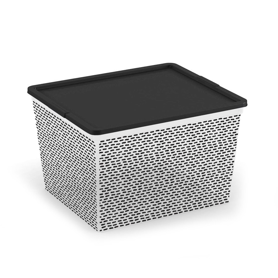 C Box Storage Ethnic Cube 27L โดย KIS
