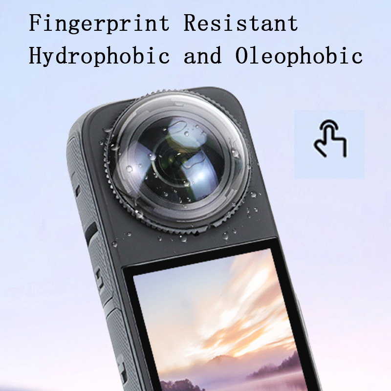 Fast shippLens Guards สําหรับ Insta360 X4/X5 กีฬากล้องหมุน Protector อุปกรณ์เสริมสําหรับ Insta 360 X4 Anti-Scratch เลนส์สําหรับ Insta 360 X4 /X5 เลนส์ Protector ฝาครอบ