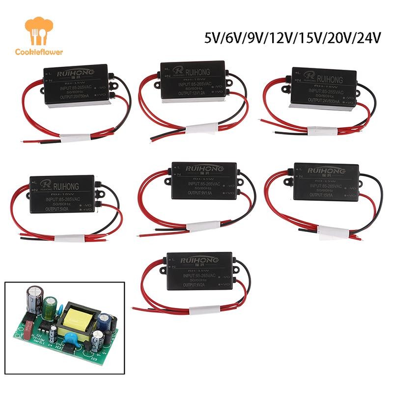 CKFR AC- Converter 220V ถึง DC5V 6V 9V 12V 15V 20V 24V Switching Power Supply โมดูลใหม่