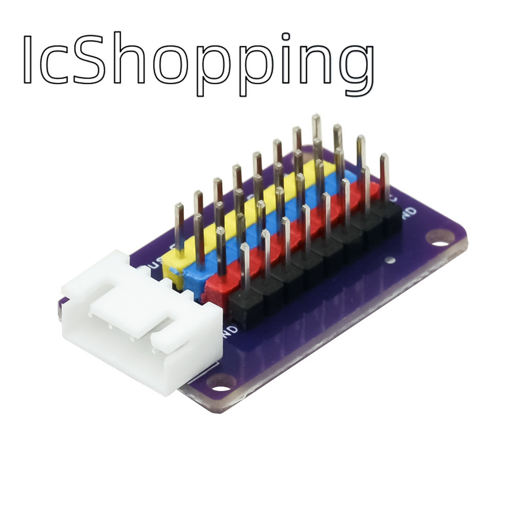 Iic hub โมดูล splitter I2C hub อินเทอร์เฟซบอร์ดขยาย 8 ทิศทางการสื่อสารบอร์ดอิเล็กทรอนิกส์บล็อกอาคาร