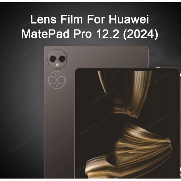 สําหรับ Huawei MatePad 12 X Pro 12.2 / Air 12 2024 Clear Ultra Slim ฝาครอบกล้องด้านหลังตัวป้องกันเลนส์ฟิล์มป้องกันแบบนุ่ม