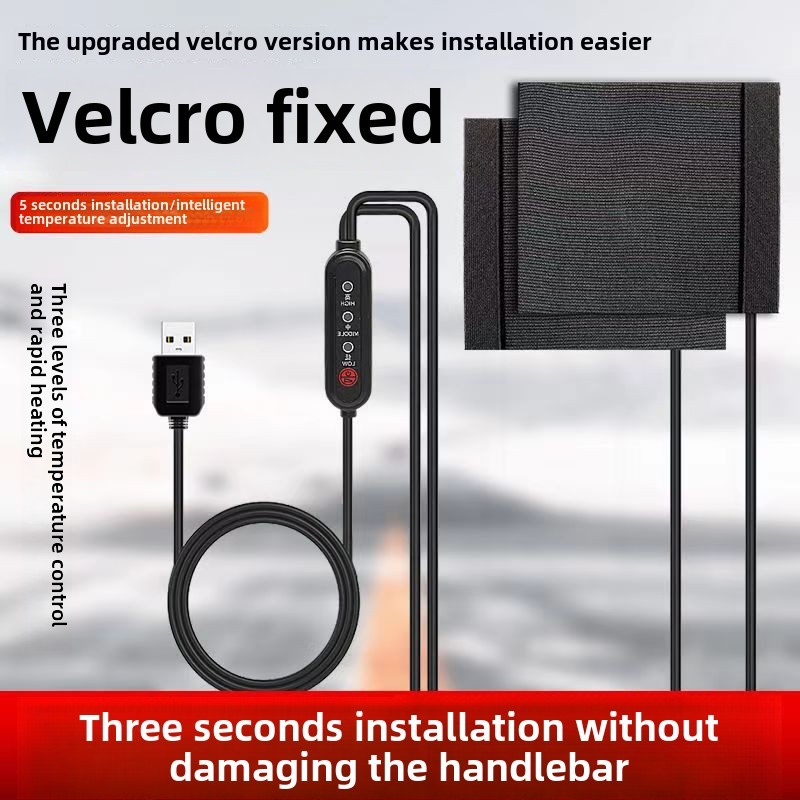 Keep Warm While Riding: แฮนด์อุ่น USB สําหรับ E-Bikes และรถจักรยานยนต์