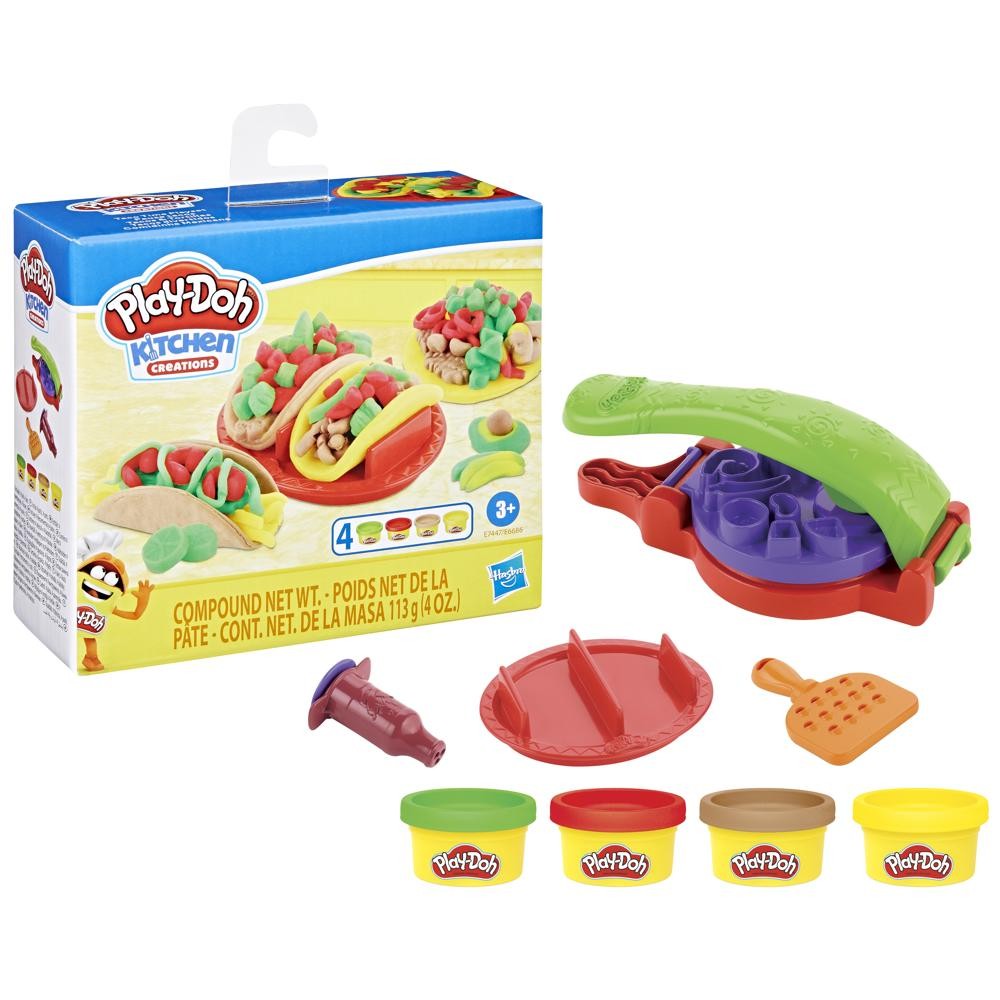 PLAY-DOH FOODIE FAVOURITES TACO TIME PLAYSET ของเล่นเสริมพัฒนาการ
