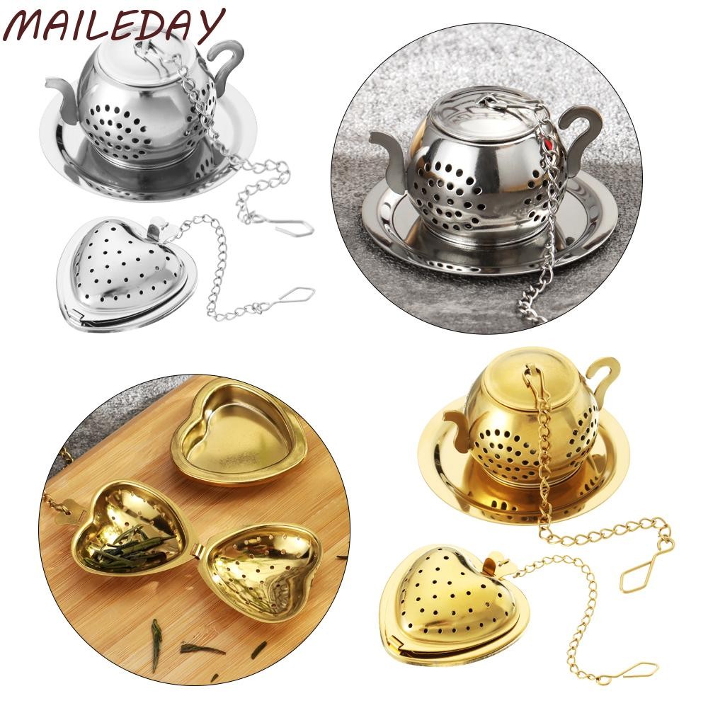 Maile กรองกรองชา Steeper Tea Ball สแตนเลส
