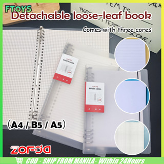 จัดส่งใน24ซม.1เล่ม กระดาษรีฟิว A4 A5 B5 ถนอมสายตา 60แผ่น มีเ…