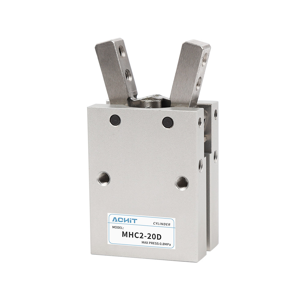 กระบอกนิ้วนิวเมติก MHC2-10D-16D-20D-25D-32D-40D-10S-16S-20S-25S-32S HFY-6-10-16-20-25