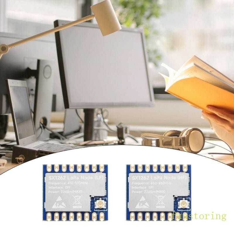 Fun SX1262 โมดูล LoRa การสื่อสารระยะไกลป้องกันการรบกวนสําหรับอุตสาหกรรมบ้าน