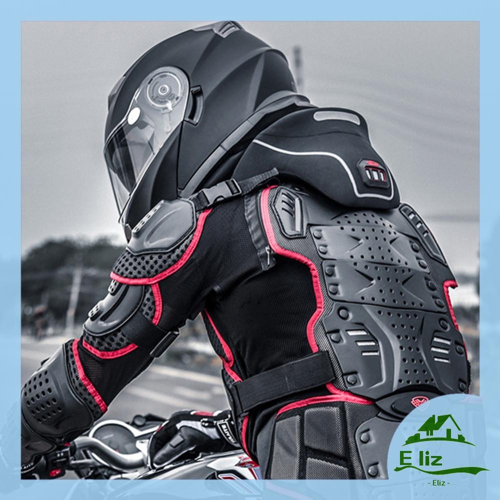 [Elizabeth1.th] รถจักรยานยนต์คอป้องกัน Anti-Fatigue ป้องกันเกียร์ Pad ปลอดภัยคอป้องกัน