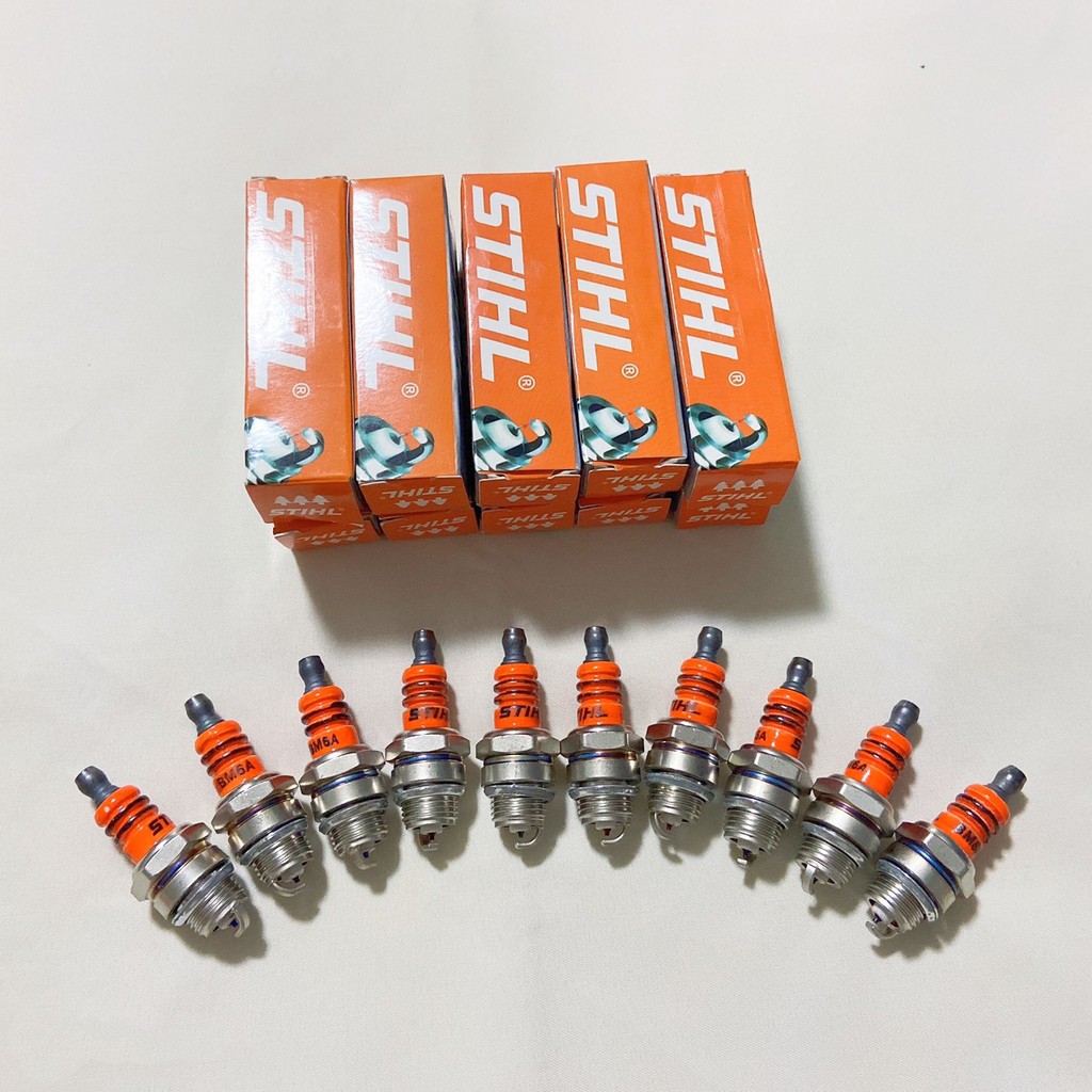 STIHL-BM6A หัวเทียนเครื่องตัดหญ้า หรือเครื่องพ่นยา 2 จังหวะ หัวเทียน 2 จังหวะ