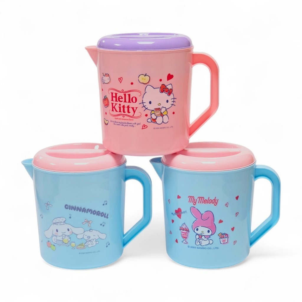 HIPPOPO 8008 เหยือก เหยือกน้ำ 1.3 ลิตร ลายการ์ตูน ลิขสิทธิ์แท้ มี มอก.