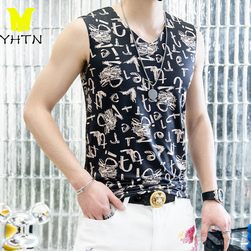YHTN  เสื้อกล้าม คุณภาพสูง สินค้าใหม่ tomchic tank top ฤดูร้อน ห่านคู่ ระบายอากาศได้ นุ่มและสบาย arr