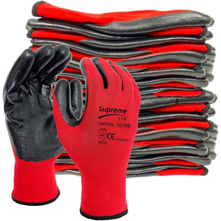 Sepasang Sarung Tangan PROYEK / BERKEBUN Safety Anti Slip Kua
