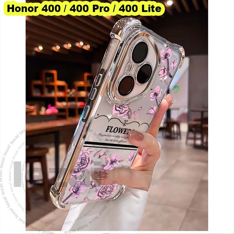 เคส Honor 400 Pro Honor400 Pro 400 Lite 5G Honor400 Honor400Pro5Gเคส กรณีกันกระแทกใสหรูหรา Glitter C
