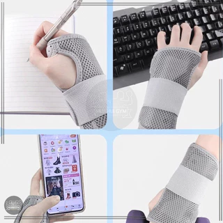 สายรัดพยุงข้อมือ ที่รัดข้อมือ เฝือกข้อมือรั้ง ป้องกันข้อมือที่บาดเจ็บ สายยืดหยุ่นที่ยืดออก ใส่ง่าย สวมใส่สบาย